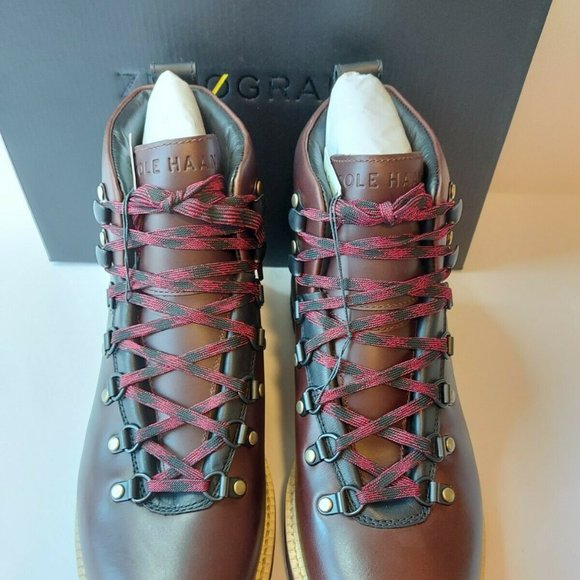 Cole Haan Grand Explore Alpine Leather Hiker Boots - Picture 6 of 8